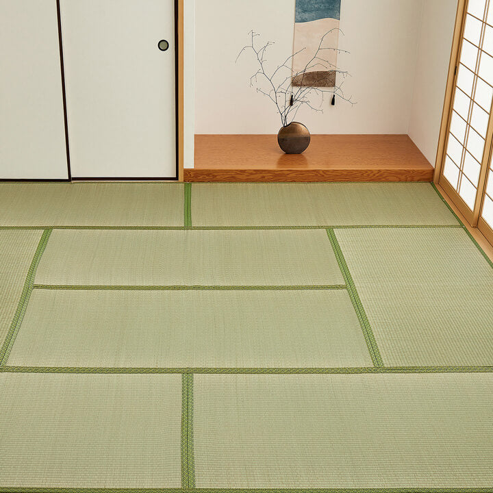 い草 畳式上敷き ござ フリーカット｜団地間・58間・本間 （畳調 畳風