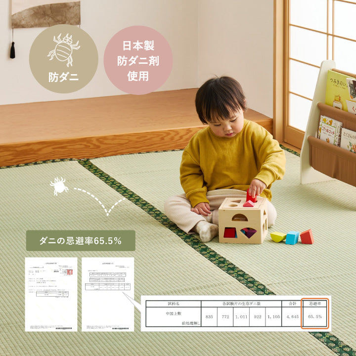 防ダニ い草上敷き ござ い草カーペット 阿知（あち） – 萩原製造所