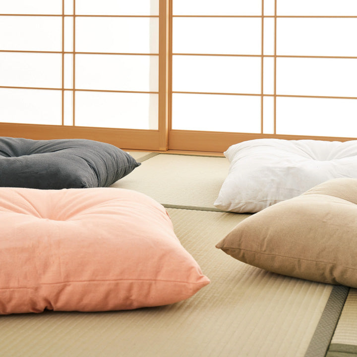 和座布団 60×60 / 長座布団 60×120 （綿混 ふっくら クッション