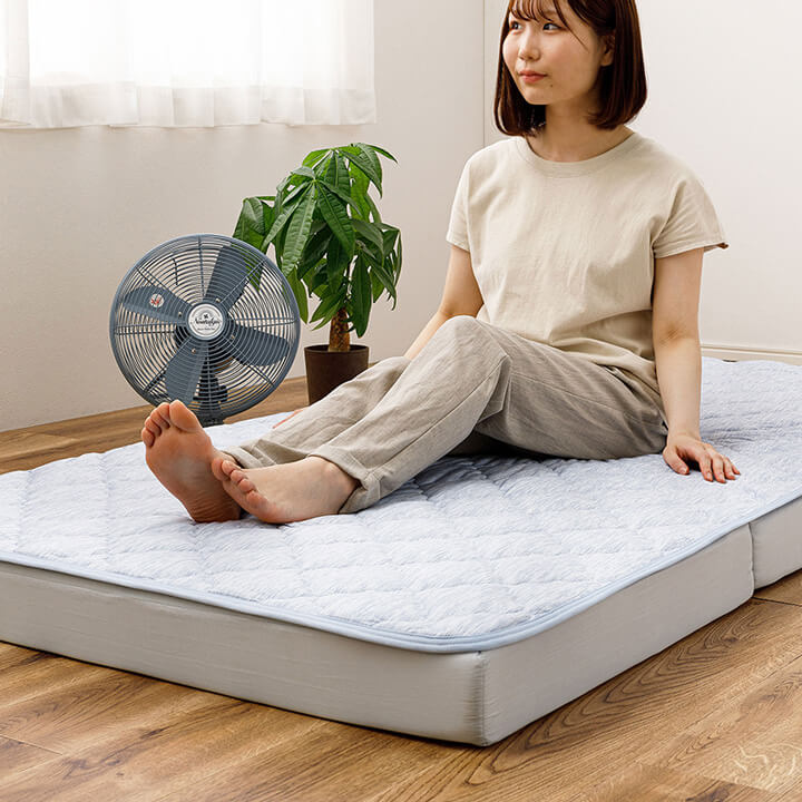 ズレない マットレス・敷きパッド 2点セット ピターら （高反発