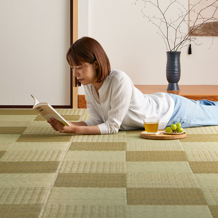 国産い草花ござ せとのとシリーズ 倉ノ戸 （くらのと 日本製 上敷き