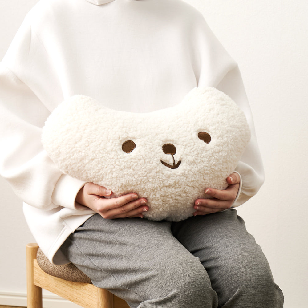 クッションぬいぐるみ くまのムークー かお （ Softill ソフティル