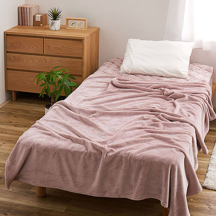 毛布 メレンゲタッチ シングル 約140×200cm 2枚合わせ – 萩原製造所