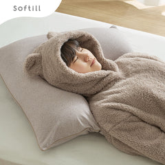 Softill ソフティル ） くまのこまくら 横向き 枕 横向き寝 柔らかい