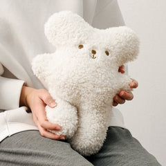 ぬいぐるみ くま （ はぎもの舎 ） ソフティルくまのムークー おすわり