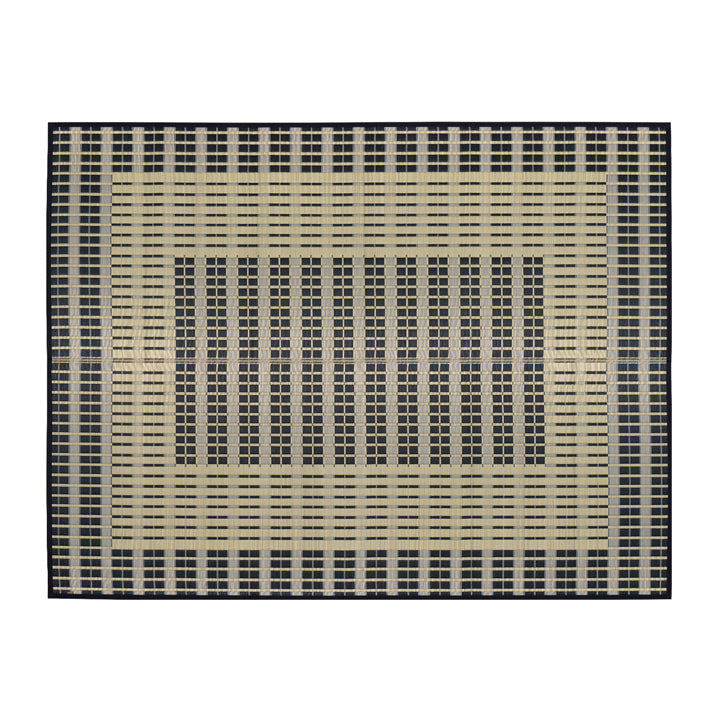 国産い草ラグ ござ 築彩 （滑り止め付き 掛川織のシンプルなデザイン