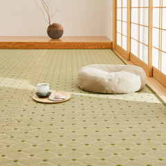 国産い草花ござ ダイヤ｜江戸間・本間 （柄上敷き い草